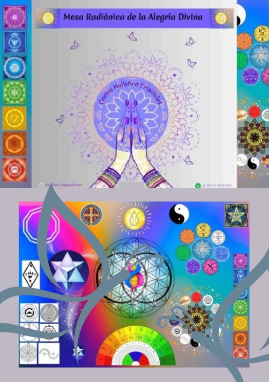 CURSO ONLINE DE MESA RADIÓNICA DE LA ALEGRÍA DIVINA