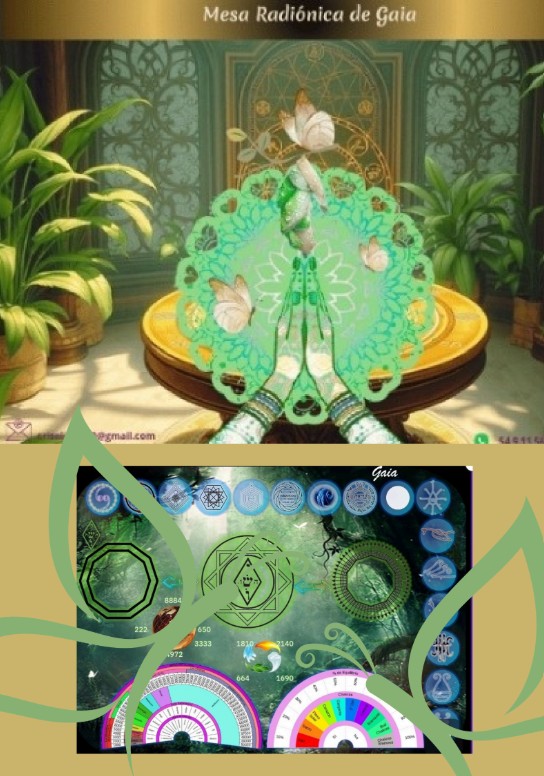 CURSO ONLINE DE MESA RADIÓNICA GAIA